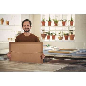 SuperSoftstrand 500-Feet Picture Wire - Vinyl Coated Stranded Stainless Steel