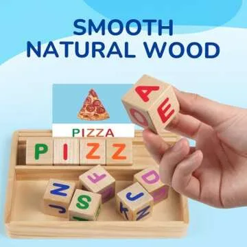 BenBen Spelling Games - Educational Wooden Toy for Kids