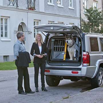 4x4 North America MIM Safe Variocage Double - Crash Tested Dog Cage, Double XXL / (00365)