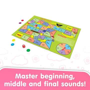 Junior Learning Phonics Games Set for Ages 4-5