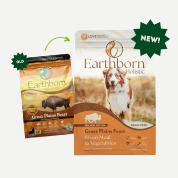 Earthborn Holistic Great Plains Feast Grain-Free Natural Dry Dog Food, 25 lb