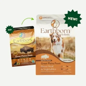 Earthborn Holistic Great Plains Feast Grain-Free Natural Dry Dog Food, 25 lb