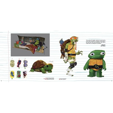 Art Book of Teenage Mutant Ninja Turtles - Mutant Mayhem
