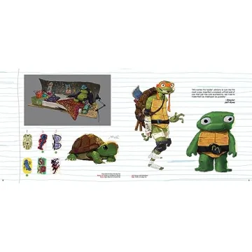 Art Book of Teenage Mutant Ninja Turtles - Mutant Mayhem