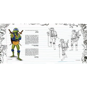 Art Book of Teenage Mutant Ninja Turtles - Mutant Mayhem