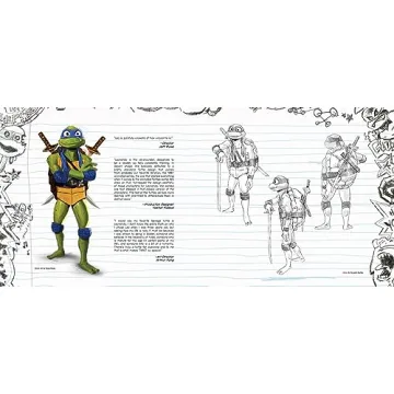 Art Book of Teenage Mutant Ninja Turtles - Mutant Mayhem