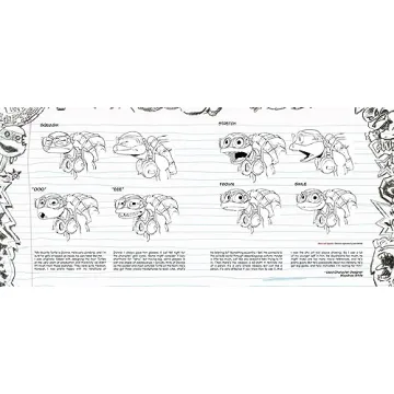 Art Book of Teenage Mutant Ninja Turtles - Mutant Mayhem