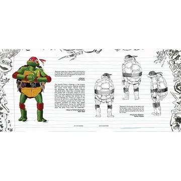 Art Book of Teenage Mutant Ninja Turtles - Mutant Mayhem