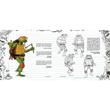 Art Book of Teenage Mutant Ninja Turtles - Mutant Mayhem