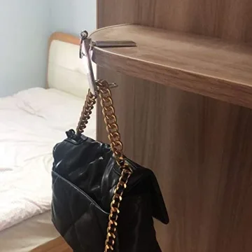 Stylish 2-in-1 Purse Handbag Hook & Phone Stand
