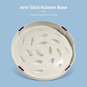 Fish Pool Slow Feeder Bowl for Healthy Cat Eating