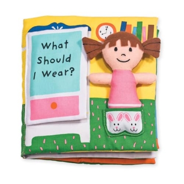 Melissa & Doug Soft Activity Baby Book for Toddlers