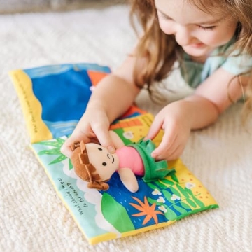 Melissa & Doug Soft Activity Baby Book for Toddlers