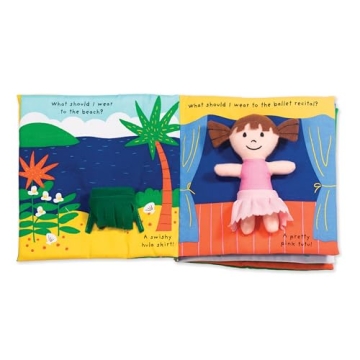 Melissa & Doug Soft Activity Baby Book for Toddlers
