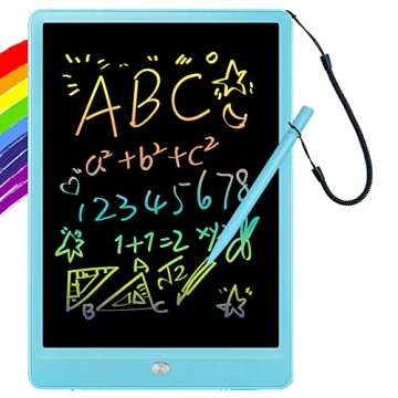 ORSEN 10 Inch LCD Doodle Board Writing Tablet for Kids - Colorful Drawing Pad and Educational Toy Gi...