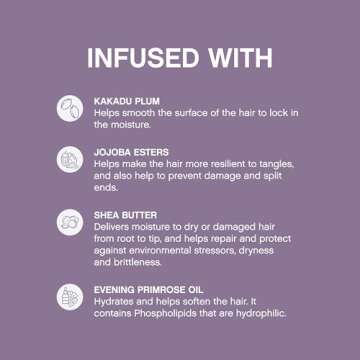 KEVIN.MURPHY HYDRATE-ME.RINSE - Moisturising Conditioner - For Normal & Dry Hair - Hair Repair - Colour Safe Conditioner - With Antioxidant Blend & Kakadu Plum - 250 mL / 8.4 fl oz