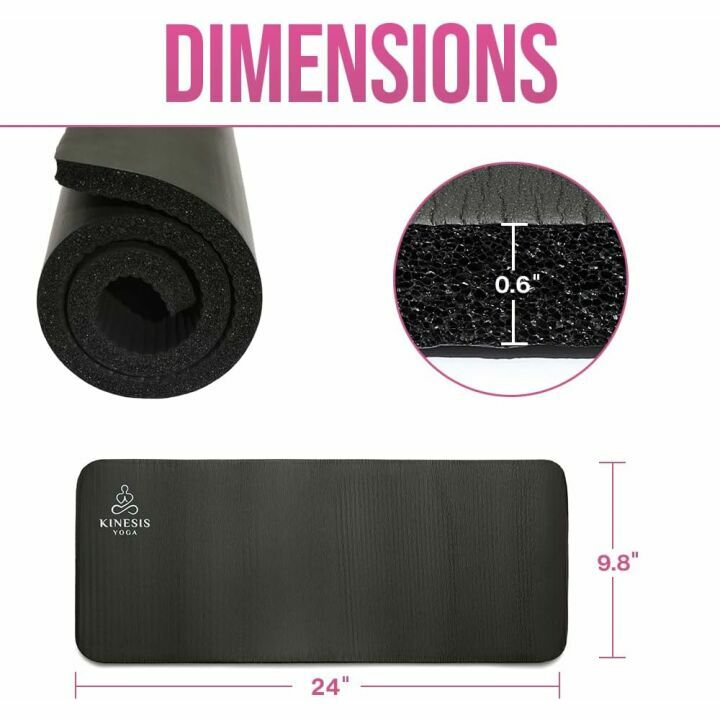 Comfortable 0.6 Inch Yoga Knee Pad Cushion