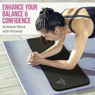 Comfortable 0.6 Inch Yoga Knee Pad Cushion