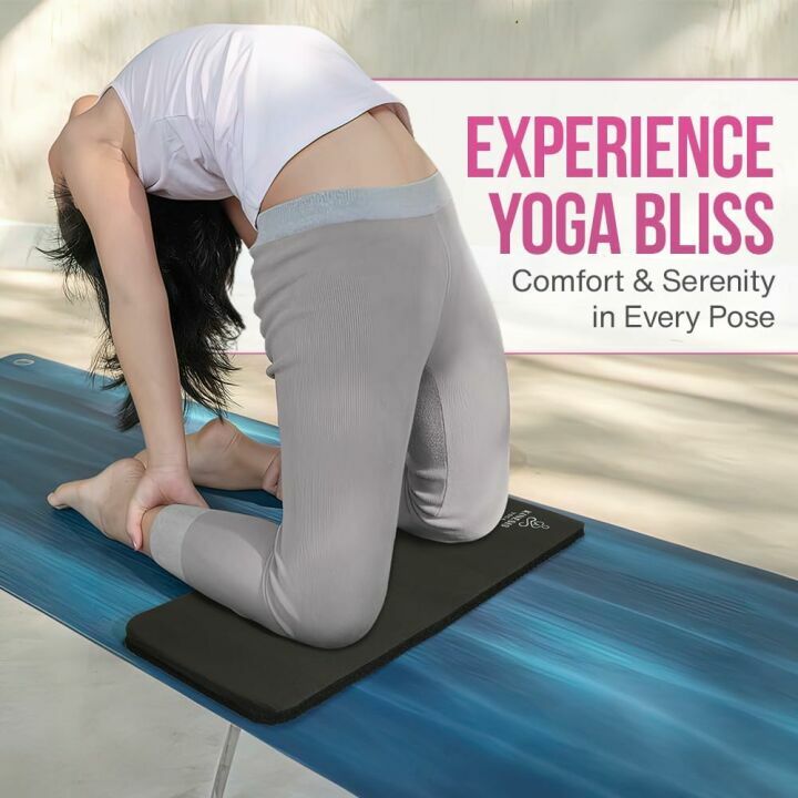 Comfortable 0.6 Inch Yoga Knee Pad Cushion