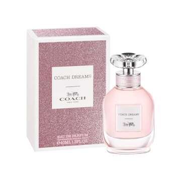 Coach Dreams Eau de Parfum - Long Lasting Fragrance with notes of Juicy Pear, Gardenia & Joshua Tree...