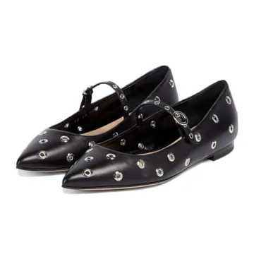 Orimeto Women Studded Ballet Flats - Comfortable & Chic Style
