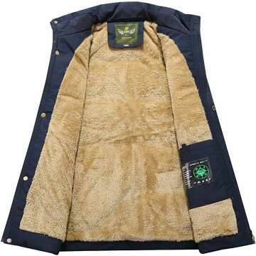 XinYangNi Men's Winter Puffer Vest - Cozy and Warm