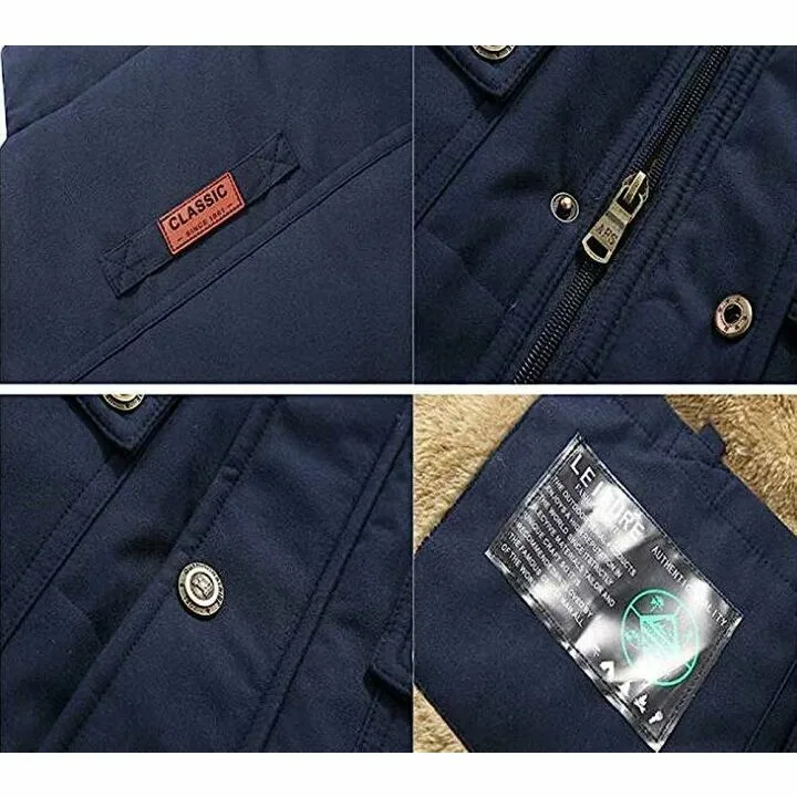 XinYangNi Men's Winter Puffer Vest - Cozy and Warm