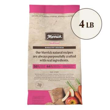 Merrick Healthy Grains Dry Dog Food for Small Breeds - 4 lb