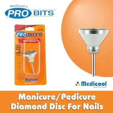 Medicool Pedicure Diamond Disc -B1R-CM- for Manicure and Pedicure Trimming and Shaping Nail Care | B1R-CM