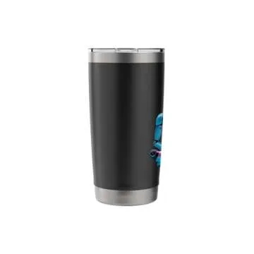 Glitch Happens! Funny AI Chatbot Companion Robot Meme Stainless Steel Insulated Tumbler