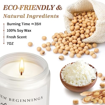 Lavender Scented Candle for Housewarming Gifts