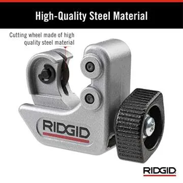 Ridgid - CC247 RIDGID 40617 Model 101 Close Quarters Tubing Cutter, 1/4-inch to 1-1/8-inch Tube Cutter Silver