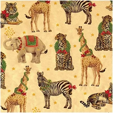 Caspari Gold Embossed Foil Gift Wrap - Elegant & Eco-Friendly