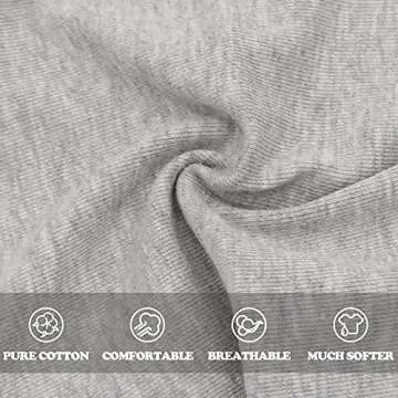 Sarfel Newborn Baby Boy Hats Cotton Baby Beanie Hospital Girl Hat Infant 0-6 Months Unisex 3 Pack Black White Grey