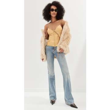 Lioness Women's Mariah Cami in Gold - Elegant and Chic