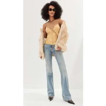 Lioness Women's Mariah Cami in Gold - Elegant and Chic