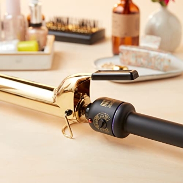 Hot Tools Curling Iron for Beginners with Long-Lasting Curls