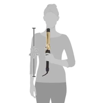 Hot Tools Curling Iron for Beginners with Long-Lasting Curls