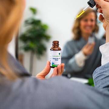 Seeking Health Vitamin D3 + K2 Drops, 12.5 mcg D3 and 50 mcg K2, for Calcium Absorption, Suitable for Kids and Toddlers 4+, Easy to Swallow Vegetarian Drops (1 fl Ounce)