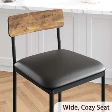 Stylish IDEALHOUSE Bar Stools Set of 4 for Your Kitchen