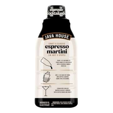 Java House Cold Brew Espresso Cocktail Mix, Ready to Use Liquid Coffee Concentrate– 32 fl oz (make...