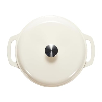 Durable 7.3-Quart Cast Iron Dutch Oven for All Cooking