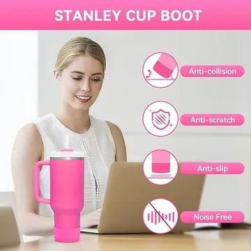 Silicone Boot Protector for Stanley Cups & Hydro Flasks