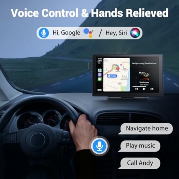 HAUXIY Wireless Carplay Touchscreen & 4K Dash Cam