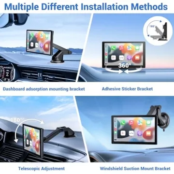 HAUXIY Wireless Carplay Touchscreen & 4K Dash Cam