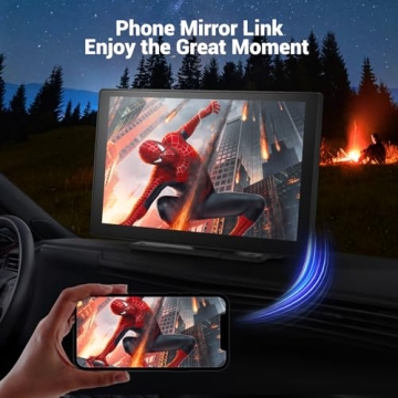 HAUXIY Wireless Carplay Touchscreen & 4K Dash Cam