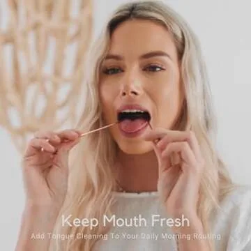 TruLife Tongue Scraper For Adults (2 Pack), Tongue Cleaner for Oral Care & Hygiene, Metal Tongue Scr...