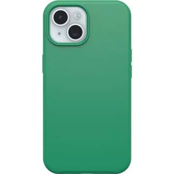 OtterBox iPhone 15, iPhone 14, and iPhone 13 Symmetry Series Case - Green Juice (Green), Snaps to Ma...