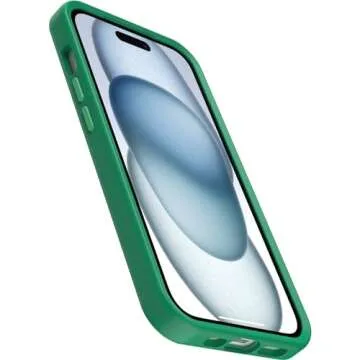 OtterBox Symmetry Case for iPhone 15 in Green Juice