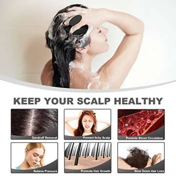 Meartchy Silicone Scalp Massager for Healthy Hair Growth